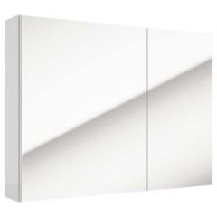 Defra Salsa 242E08001 szafka 80x15x60 cm z lustrem biała