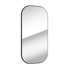 Defra Mo-re 291L05005 lustro 50x100 cm prostokątne czarny