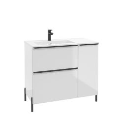 Defra Nino 304D09005 szafka 90x45x70 cm podumywalkowa stojąca biała