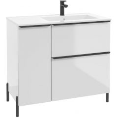 Defra Nino 304D09006 szafka 90x45x70 cm podumywalkowa stojąca biała