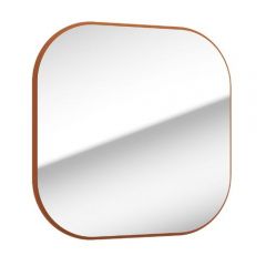 Defra Mo-re 291L06003 lustro 60x60 cm kwadratowe drewno