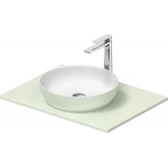 Duravit Sivida 268012FH00 umywalka z konsolą 68 cm zieloną