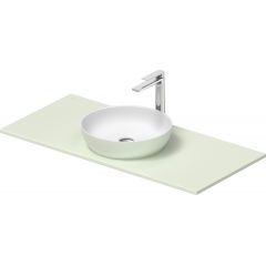 Duravit Sivida 268014FH00 umywalka z konsolą 108 cm zieloną