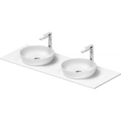 Duravit Sivida 2680163200 umywalka z konsolą 135 cm białą