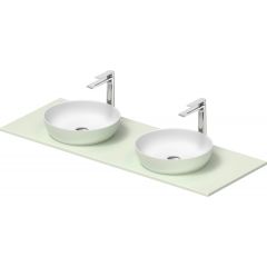 Duravit Sivida 268016FH00 umywalka z konsolą 135 cm zieloną