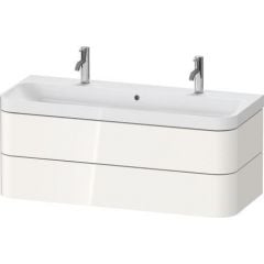 Duravit Happy D.2 Plus HP4379O22220000 umywalka z szafką 117.5 cm białą