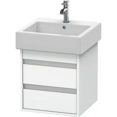 Duravit Ketho KT663501818 szafka 45x44x48 cm podumywalkowa wisząca biała