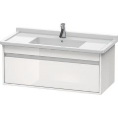 Duravit Ketho KT666502222 szafka 100x45.5x41 cm podumywalkowa wisząca biała