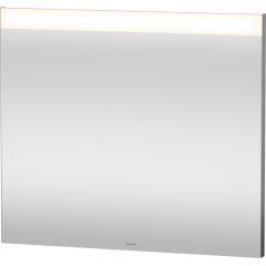 Duravit D-Neo LM783600000 lustro 80x70 cm prostokątne z oświetleniem srebrny