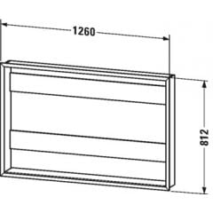 Duravit LM987800000 element systemu montażowego mebli