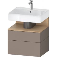 Duravit Qatego QA4393030430010 szafka 59x47x59 cm podumywalkowa wisząca dąb