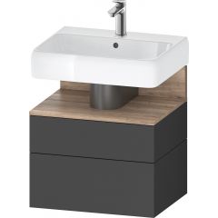 Duravit Qatego QA4393055490010 szafka 59x47x59 cm podumywalkowa wisząca grafit