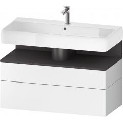 Duravit Qatego QA4395049180010 szafka 99x47x59 cm podumywalkowa wisząca biały