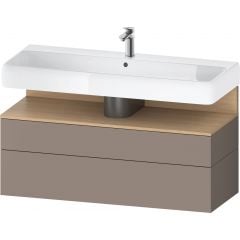 Duravit Qatego QA4396030430010 szafka 119x47x59 cm podumywalkowa wisząca dąb