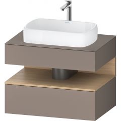 Duravit Qatego QA4730030430010 szafka 80x55x60 cm podumywalkowa wisząca dąb