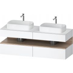 Duravit Qatego QA4779055180010 szafka 160x55x60 cm podumywalkowa wisząca biały