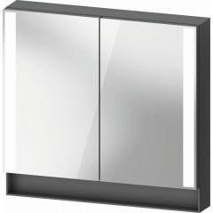 Duravit Qatego QA7151049490000 szafka 80x15.5x75 cm z lustrem grafit