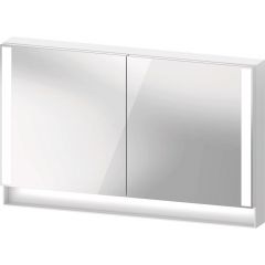 Duravit Qatego QA7153018180010 szafka 120x15.5x75 cm z lustrem biała