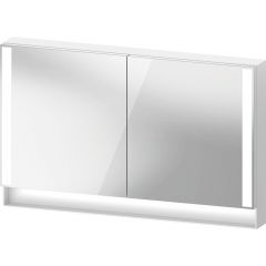 Duravit Qatego QA7153018181010 szafka 120x15.5x75 cm z lustrem biały