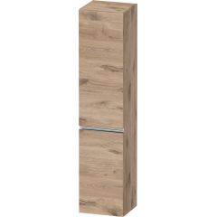 Duravit Sivida SV1370L10550000 szafka 40x37.4x176 cm boczna wisząca dąb-chrom