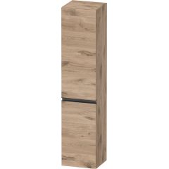 Duravit Sivida SV1370RBD550000 szafka 40x37.4x176 cm boczna wisząca czarna-dąb