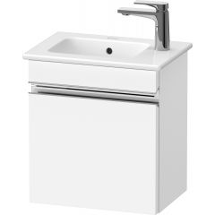 Duravit Sivida SV4642L10180000 szafka 40x28.7x44.3 cm podumywalkowa wisząca biała-chrom