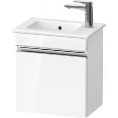 Duravit Sivida SV4642L10220000 szafka 40x28.7x44.3 cm podumywalkowa wisząca biała-chrom