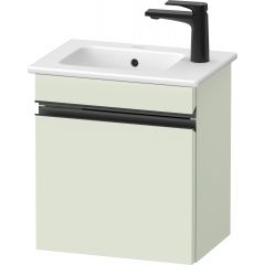 Duravit Sivida SV4642LBDHH0000 szafka 40x28.7x44.3 cm podumywalkowa wisząca czarna-zielona