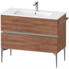 Duravit Sivida SV4645010790000 szafka 101x47.7x59.1 cm podumywalkowa wisząca orzech-chrom