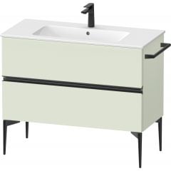 Duravit Sivida SV46450BDHH0000 szafka 101x47.7x59.1 cm podumywalkowa wisząca czarna-zielona