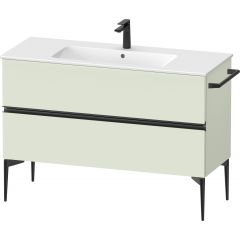 Duravit Sivida SV46460BDHH0000 szafka 121x47.7x59.1 cm podumywalkowa wisząca czarna-zielona