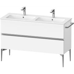 Duravit Sivida SV4647010180000 szafka 128x47.7x59.1 cm podumywalkowa wisząca biała-chrom