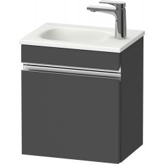 Duravit Sivida SV4649R10490000 szafka 40x29.5x44 cm podumywalkowa wisząca grafitowa-chrom