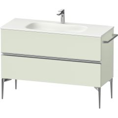 Duravit Sivida SV4653010HH0000 szafka 121x47.7x59.2 cm podumywalkowa wisząca zielona-chrom