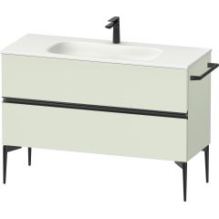 Duravit Sivida SV46530BDHH0000 szafka 121x47.7x59.2 cm podumywalkowa wisząca czarna-zielona