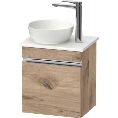 Duravit Sivida SV4656L10550000 szafka 40x32.5x44 cm podumywalkowa wisząca dąb-chrom