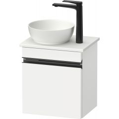 Duravit Sivida SV4656LBD180000 szafka 40x32.5x44 cm podumywalkowa wisząca biała-czarna