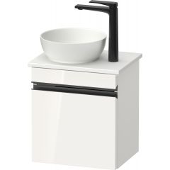 Duravit Sivida SV4656LBD220000 szafka 40x32.5x44 cm podumywalkowa wisząca biała-czarna