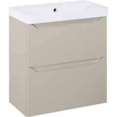 Elita Helo RE020600207020 umywalka z szafką 60.8 cm beżową