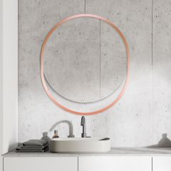 Guarda Ravel FORRAVMIEDZ60X75 lustro 60x75 cm owalne