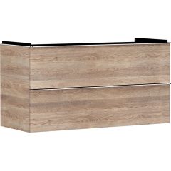 Hansgrohe Xelu Q 54037000 szafka 118x49.5x62.5 cm podumywalkowa wisząca dąb-chrom