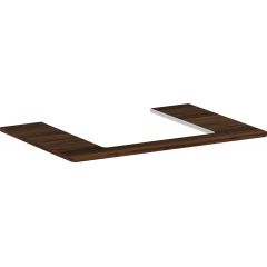 Hansgrohe Xelu Q 54094630 blat naszafkowy 78x55 cm orzech