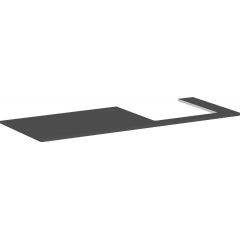 Hansgrohe Xelu Q 54098910 blat naszafkowy 136x55 cm szary