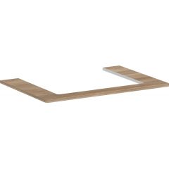 Hansgrohe Xelu Q 54109230 blat naszafkowy 78x55 cm dąb