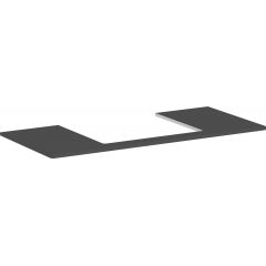 Hansgrohe Xelu Q 54111910 blat naszafkowy 118x55 cm szary