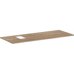 Hansgrohe Xelu Q 54123230 blat naszafkowy 136x55 cm dąb