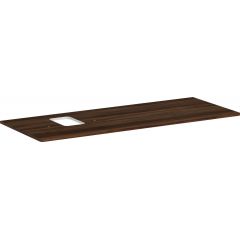 Hansgrohe Xelu Q 54123630 blat naszafkowy 136x55 cm orzech