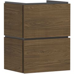 Hansgrohe Xilesa E 54248550 szafka 48x38x62 cm podumywalkowa wisząca dąb