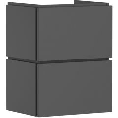 Hansgrohe Xilesa E 54248760 szafka 48x38x62 cm podumywalkowa wisząca szara
