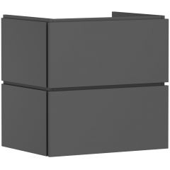 Hansgrohe Xilesa E 54256760 szafka 63x47x62 cm podumywalkowa wisząca szara